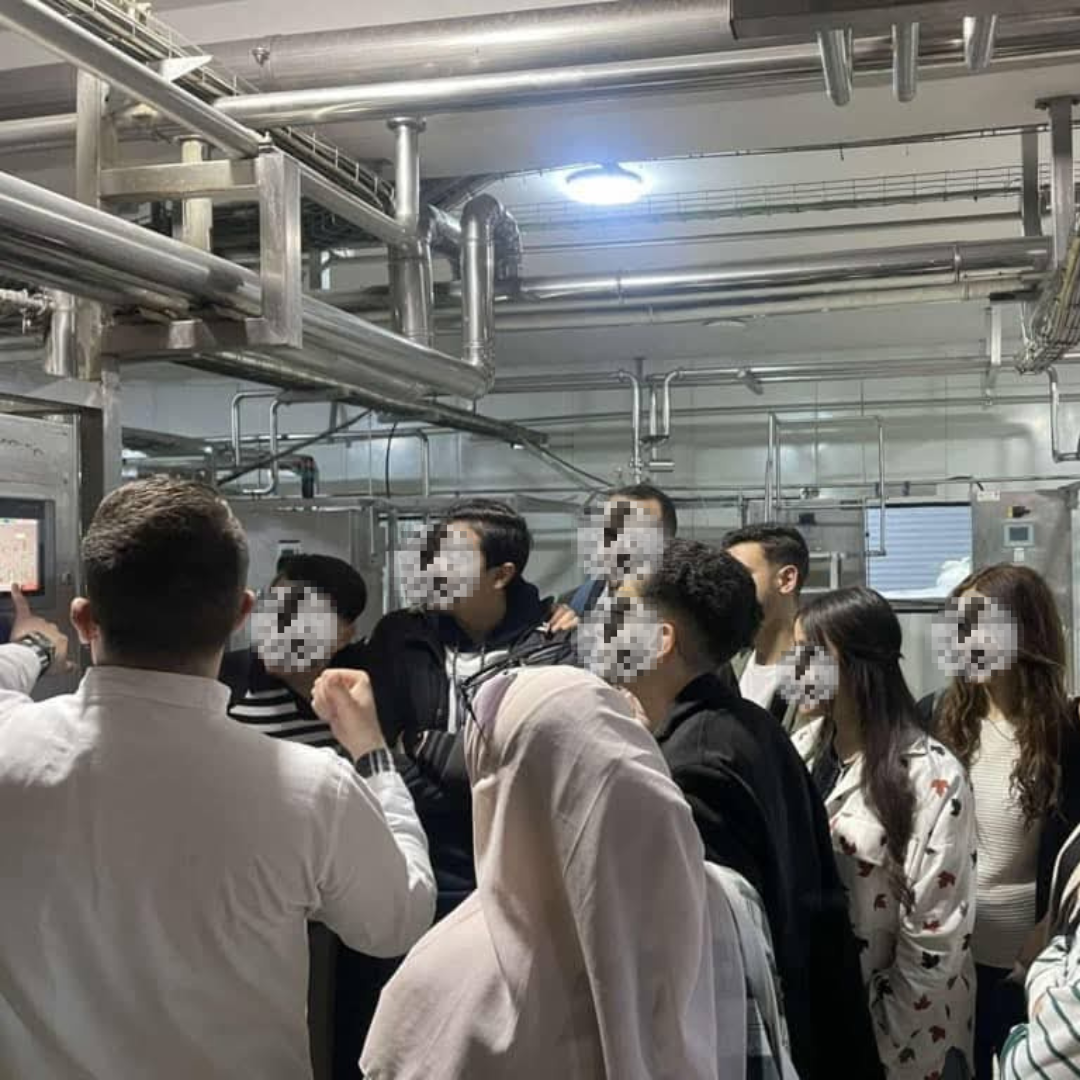 Process overview at the production line — Relating process controls to the surrounding dairy-production equipment and piping.